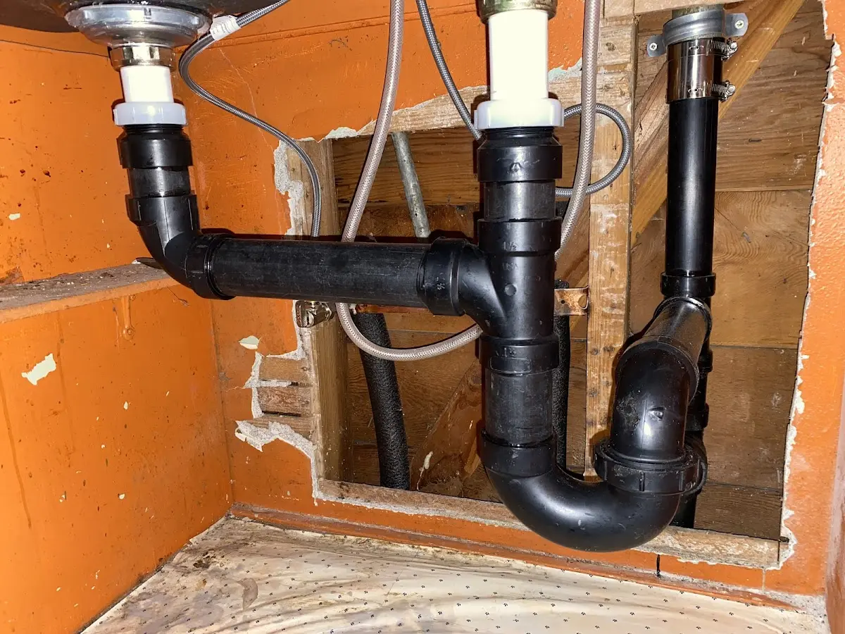 Professional Shower Installation equipment and tools on the job in Fairport Harbor